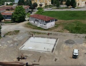 Beyköy’de Gasilhane ve Morg Hizmet Binasında İnşaat Başladı